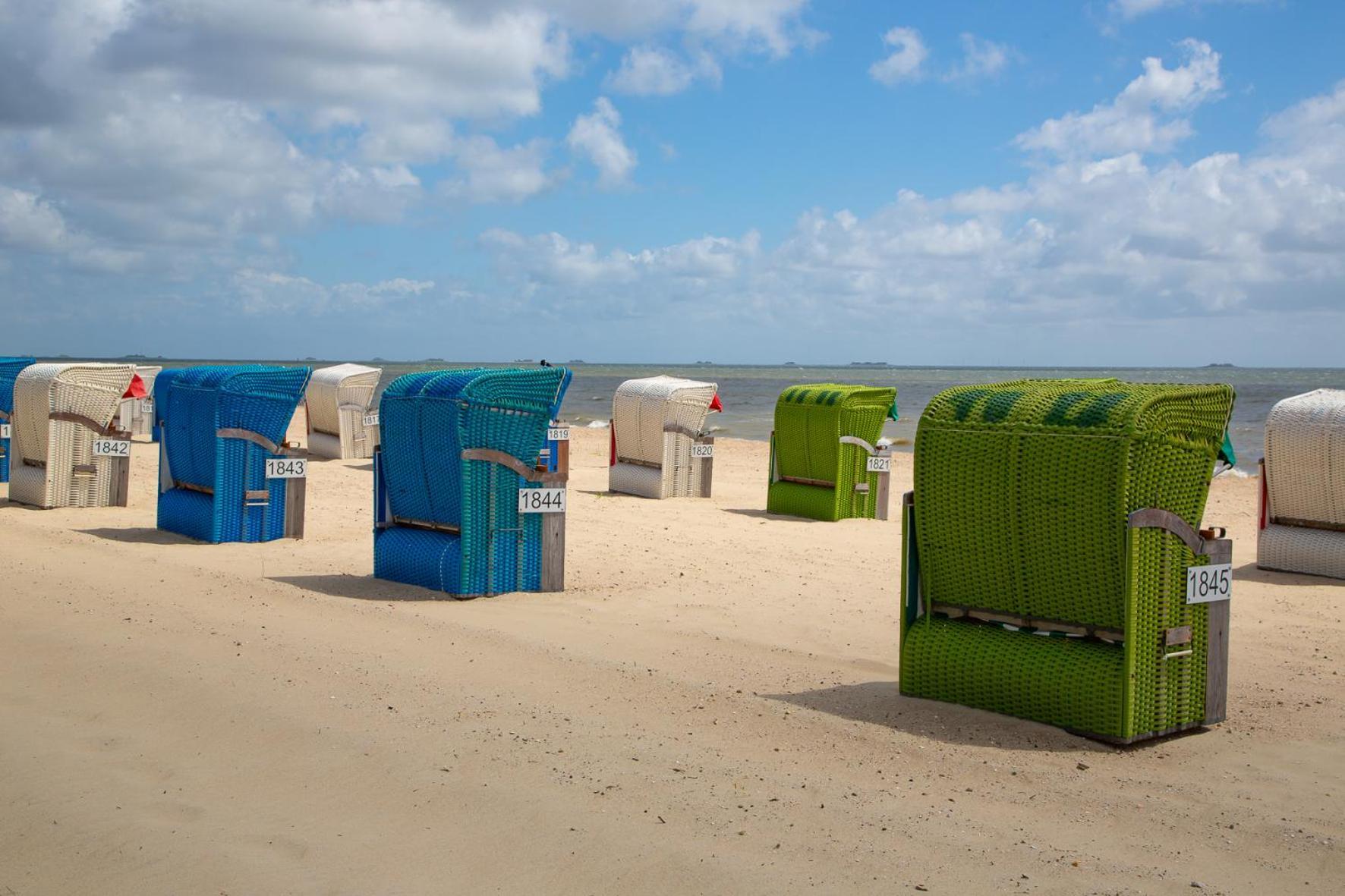 Wohnen Am Suedstrand - Ferienwohnung 1 1 Wyk auf Föhr Eksteriør bilde