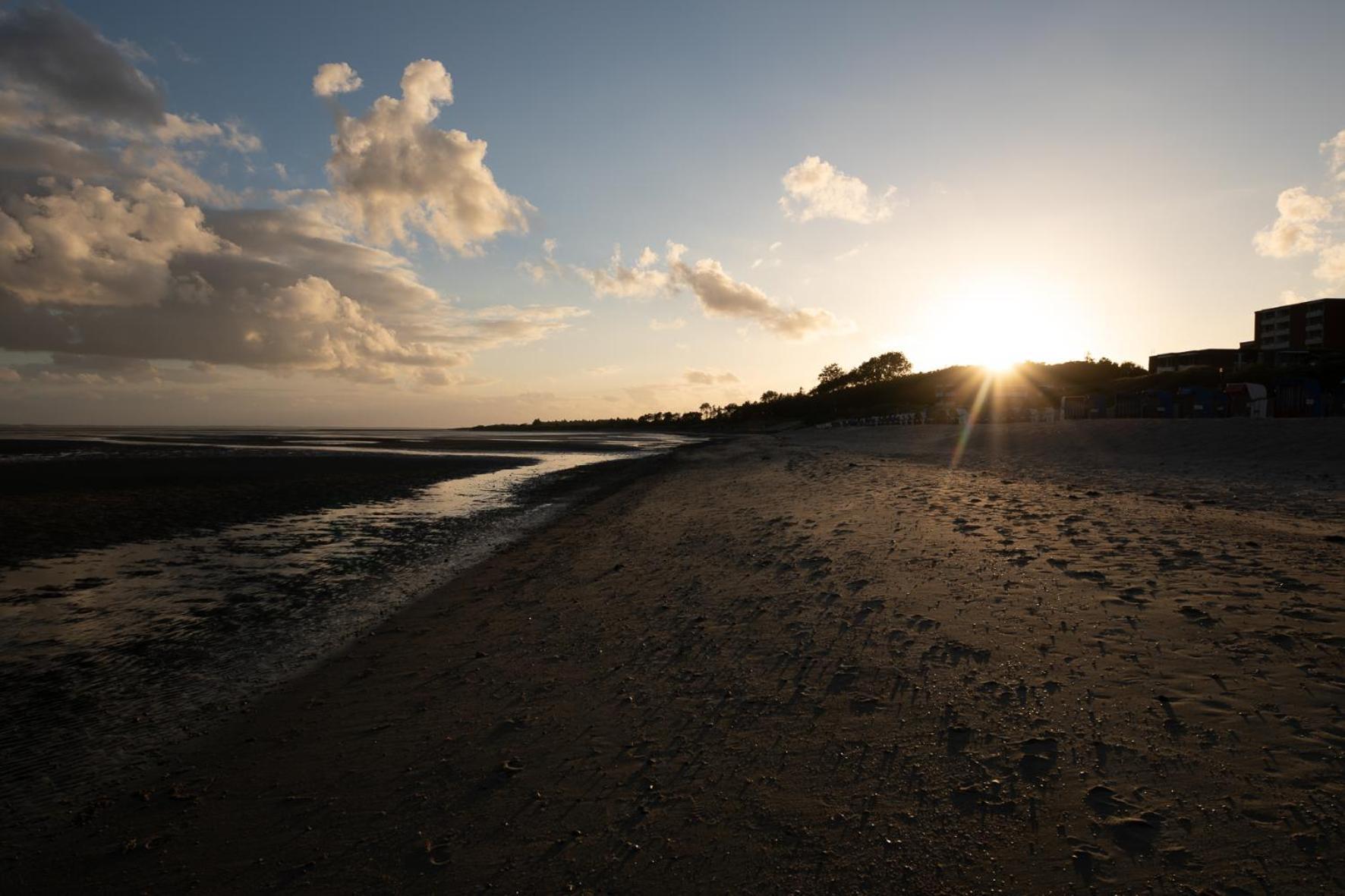 Wohnen Am Suedstrand - Ferienwohnung 1 1 Wyk auf Föhr Eksteriør bilde